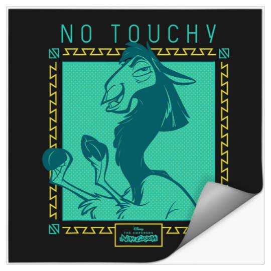 Disney The Emperor's New Groove Llama No Touchy Stickers