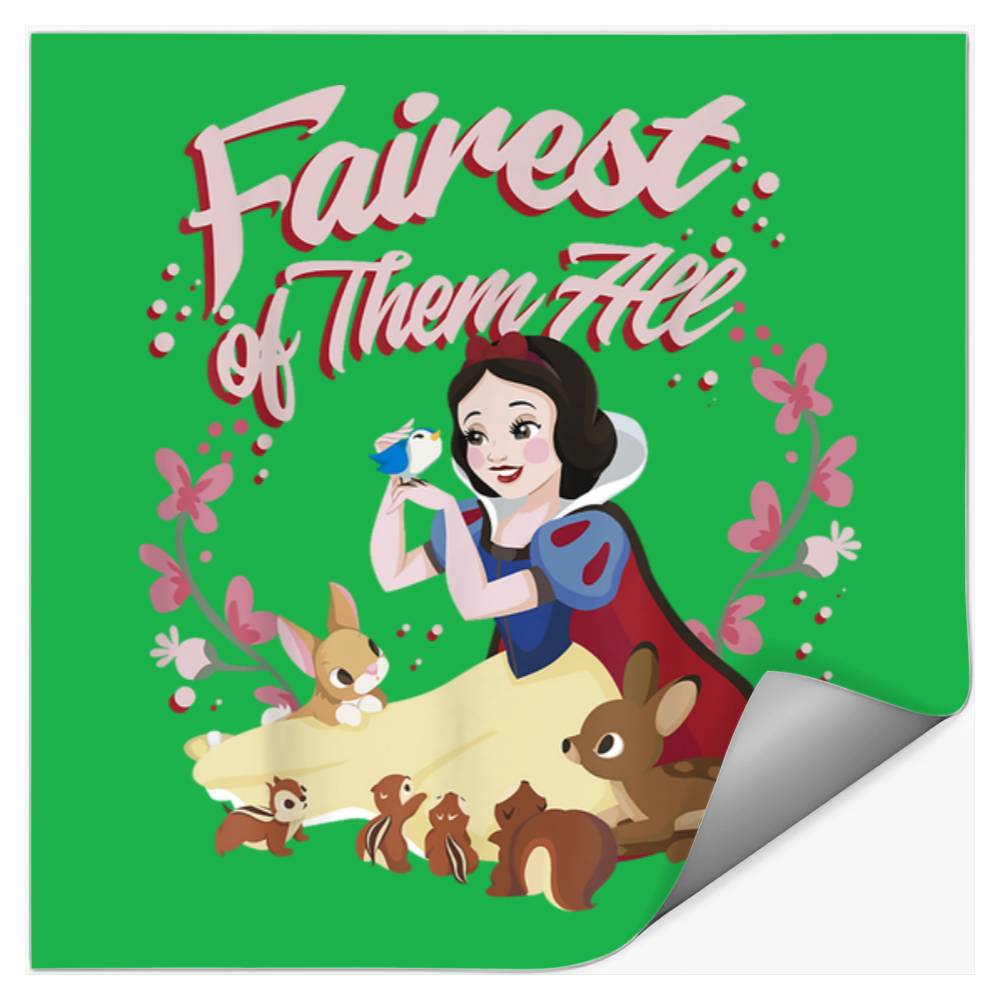 Disneyss Snow White Fairest Of Them All Portrait Stickers