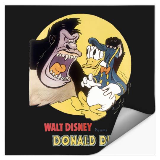Disney Mickey And Friends Donald Duck And The Gorilla Stickers