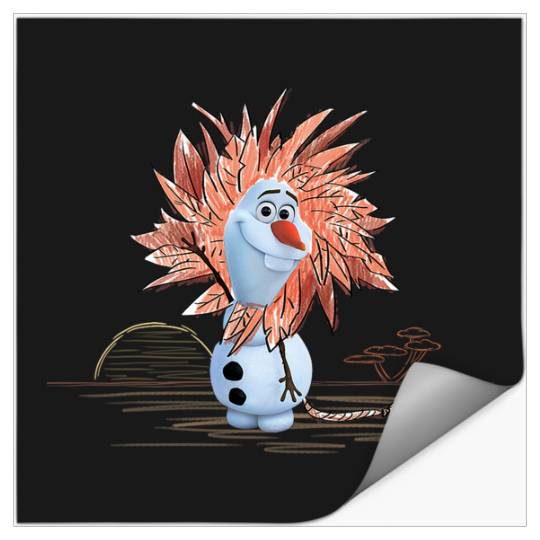 Disney Olaf Presents The Lion King Simba Stickers