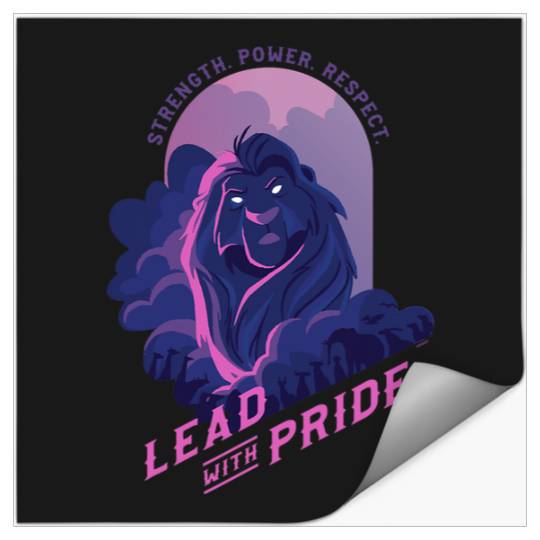 Disney The Lion King 30th Anniversary Lead with Pride Mufasa Stickers