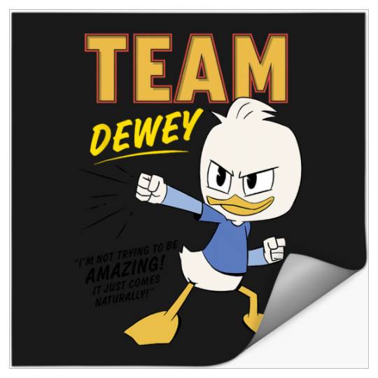 Disney DuckTales Team Dewey I'm Not Trying To Be Amazing Stickers