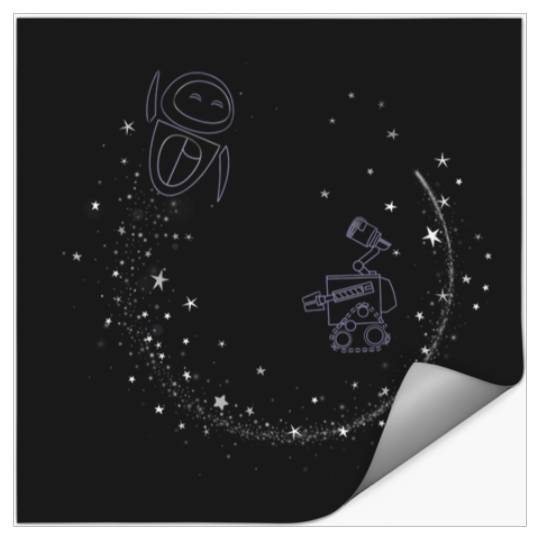 Disney Pixar Wall-E Celestial Dance Stickers