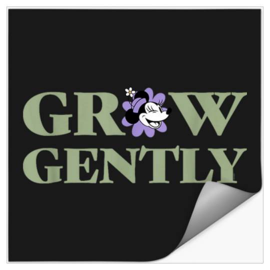 Disney Minnie Mouse Floral Spring Flower Garden Grow Gently Stickers