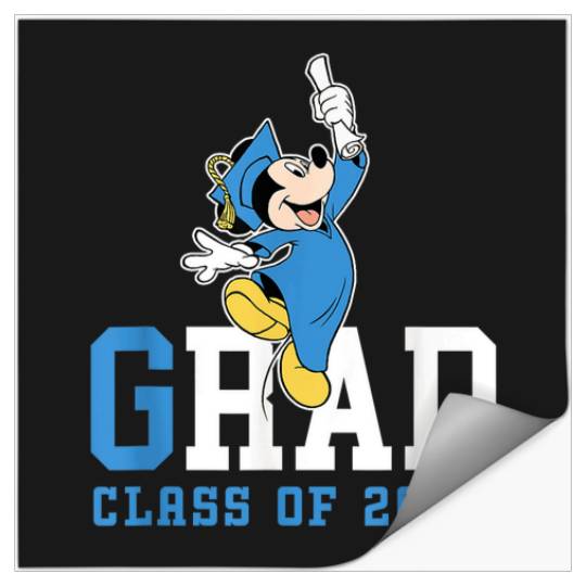 Disney Mickey Mouse 2024 Graduation Class of 24 Stickers