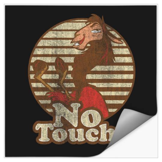 Disney Emperor's New Groove Kuzco Llama No Touchy Short Sleeve Stickers