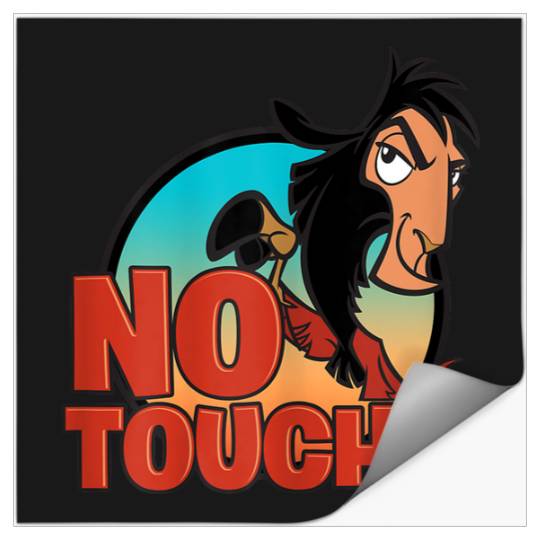 Disneyss Emperor New Groove No Touchy Smirky Graphic Stickers