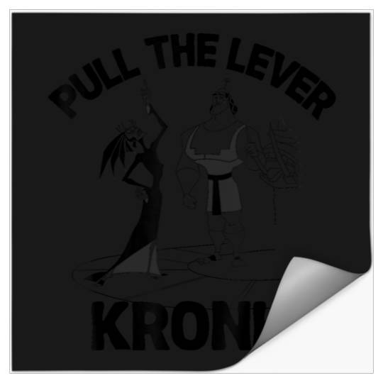 Disneyss Emperors New Groove Yzma Pull The Lever Krock Stickers