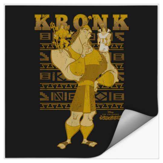 Disneyss The Emperors New Groove Krock Conscience Stickers