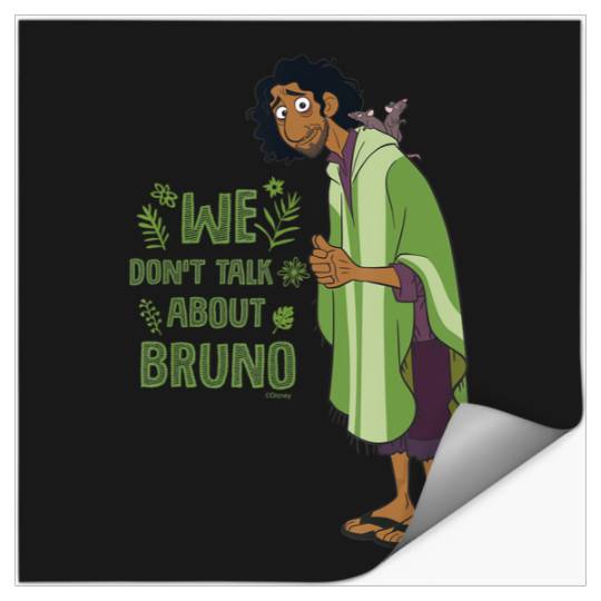 Copy of Cute Drinking Quote for Women Funny This Girl Needs a Disney Encanto We DonT Talk About Bruno Stickers