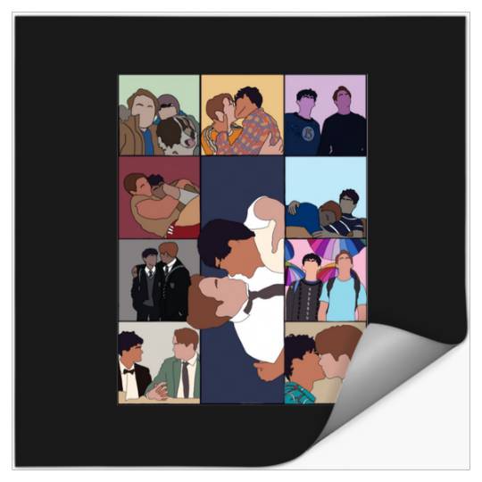 the Heartstopper Eras Tour Stickers