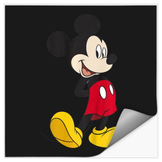 Kids Disney Mickey And Friends Mickey Mouse Classic Pose Youth Stickers