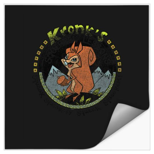 Disney The Emperors New Groove Kronks Squirrel L Stickers