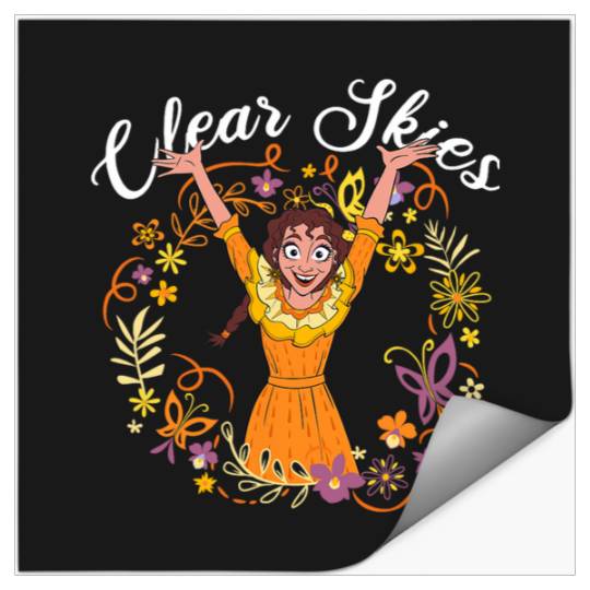 Disney Encanto Pepa Clear Skies Floral Stickers