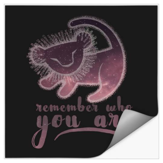 Disney Lion King Simba Remember Painting Hoodie Stickers