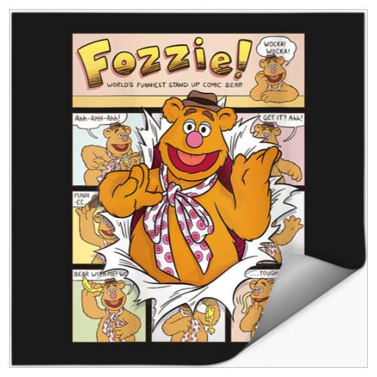 Disneyss Muppets Fozzie Bear Worlds Funniest Stand Up Comic Stickers