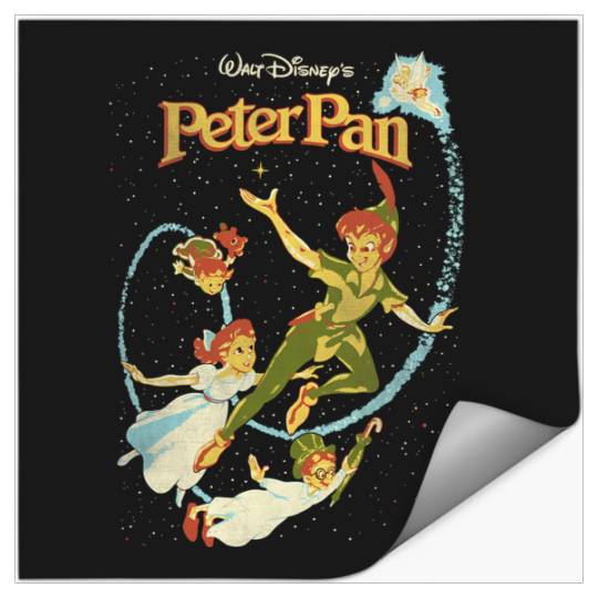 Disney Peter Pan Darling Flight Vintage Graphic Stickers