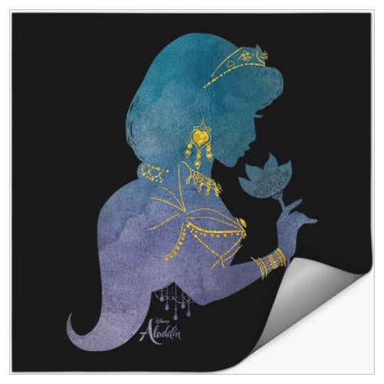 Disney Aladdin Live Action Princess Jasmine Jewelry Stickers
