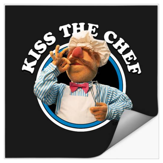 Disney  The Muppets Kiss The Chef Stickers