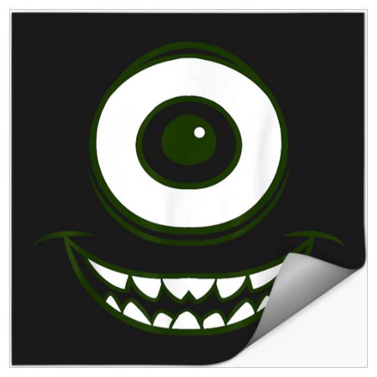 Disneyss Pixars Monsters Inc Halloween Mike Wazowski Costume Stickers