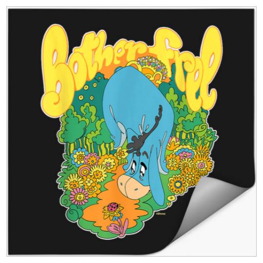 Disney Winnie the Pooh Eeyore Bother Free Sixtie Stickers