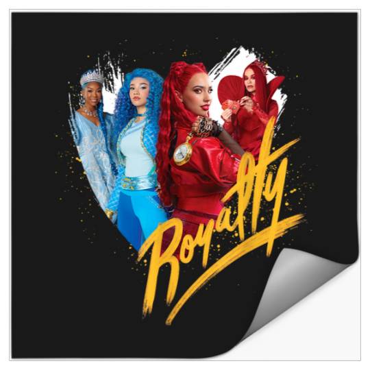 Disney Descendants 4 The Rise Of Red Royalty Stickers