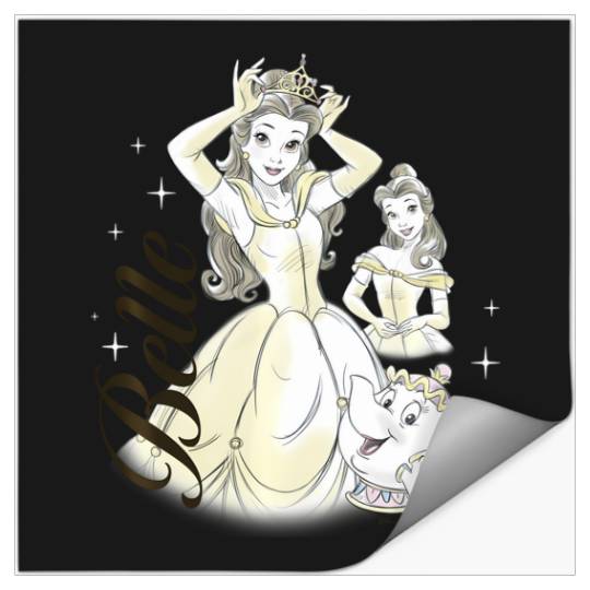 Disney Princess - Belle Collage Stickers