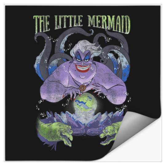 Disney The Little Mermaid Evil Ursula Crystal Ba Stickers