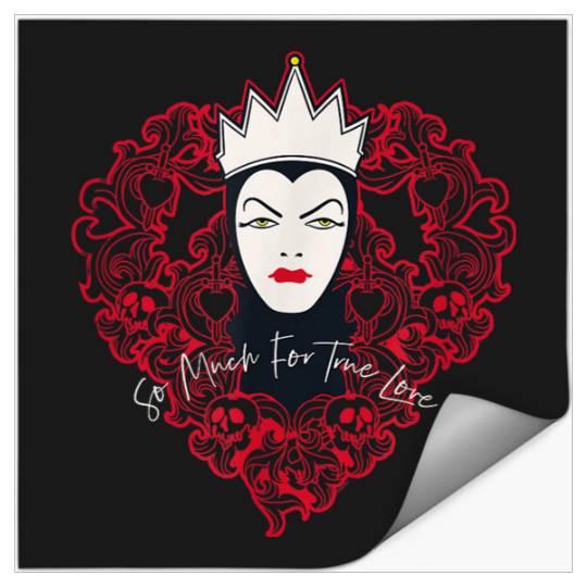 Disneyss Villains Evil Queen So Much For True Love Valentines Stickers