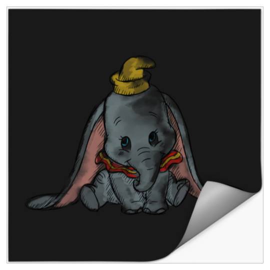 Disney Classic Dumbo Baby Elephant Stickers