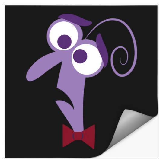 Disney Pixar Inside Out Fear Face Halloween Stickers