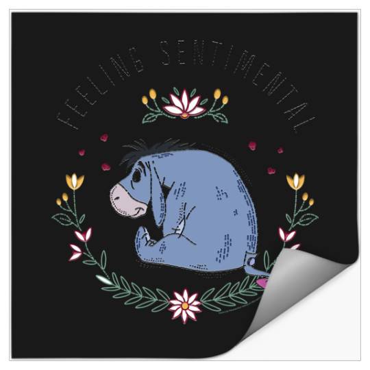 Disney Winnie The Pooh Eeyore Feeling Sentimental Stickers