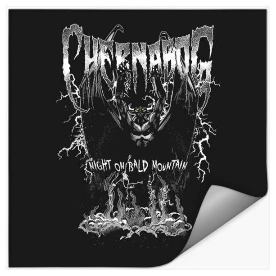 Disney Villains Chernabog Night On Bald Mountain Stickers