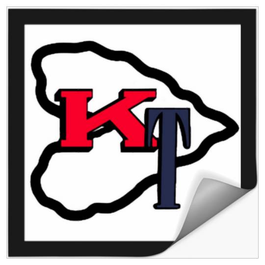 Discover Travis kelce &amp_ Taylor heart Stickers