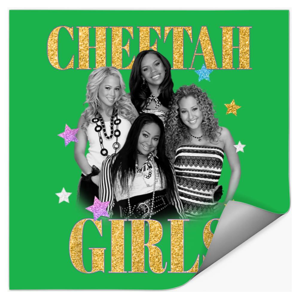 Disney The Cheetah Girls Main Cast Group Shot Stickers
