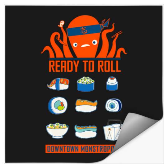 Disney And Pixars Monsters Inc. Harryhausens Sushi Stickers