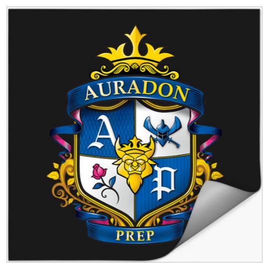 Disney Descendants Auradon Prep Crest Stickers