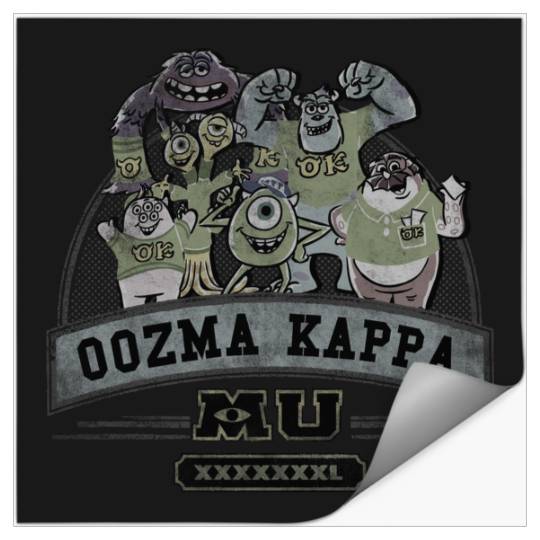 Disney Pixar Monsters University Oozma Kappa Group Stickers