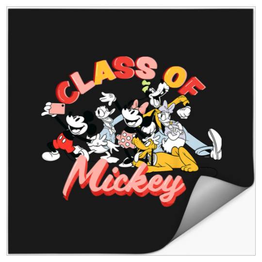 Disney Mickey and Friends Class of Mickey Graduation Stickers