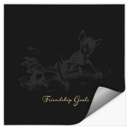 Disney Bambi Thumper And Bambi Friendship Goals Stickers
