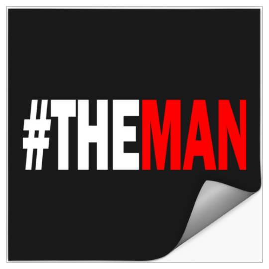 Discover THE MAN BY Taylor Stickers
