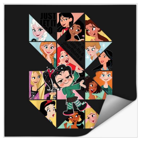 Disney WreckIt Ralph Vanellope Presents Disney P Stickers