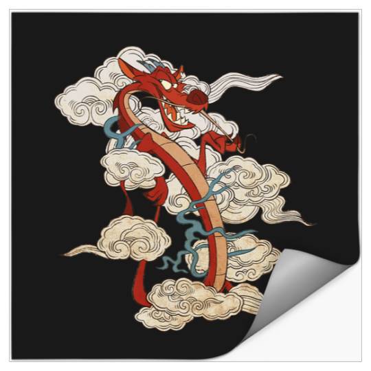 Disney Mushu Stickers