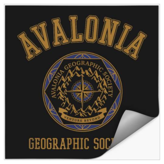 Disney Strange World Avalonia Geograhic Society Stickers