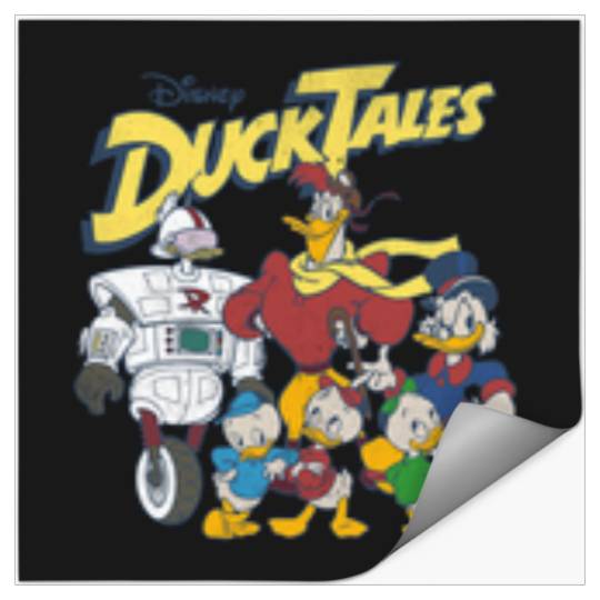 Disney DuckTales Long Sleeve Long Sleeve TShirt Stickers