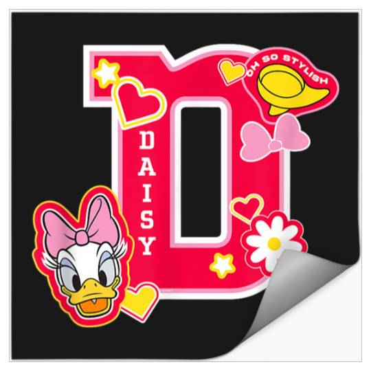 Disneyss Daisy Duck Varsity Oh So Stylish Stickers