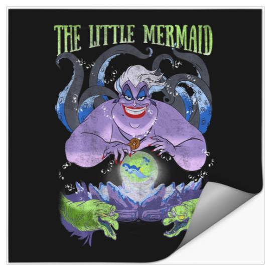 Disney The Little Mermaid Evil Ursula Crystal Ball Stickers
