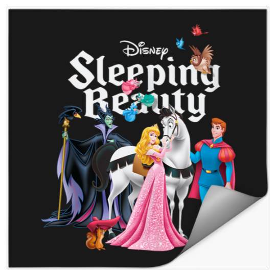 Disneyss Sleeping Beauty Characters Stickers