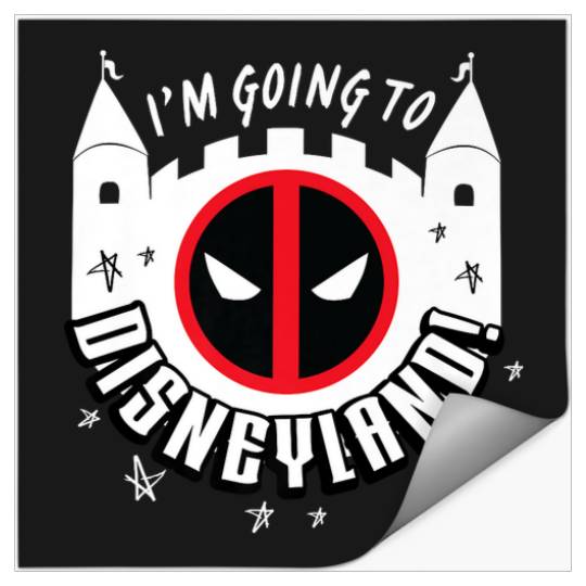 Studios & Wolverine I’m Going to Disneyland Premium Stickers