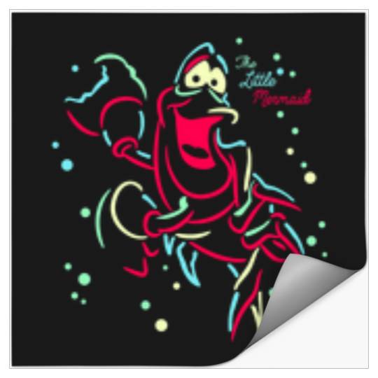 Disney The Little Mermaid Sebastian Crab Lights Stickers